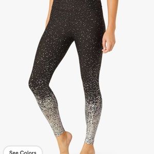 BeyondYoga Alloy Ombre HighWaisted Midi Legging XS